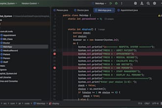 java console app development