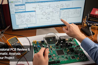do professional pcb review and schematic analysis for your project