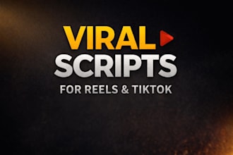 write viral scripts for instagram reels and tiktok