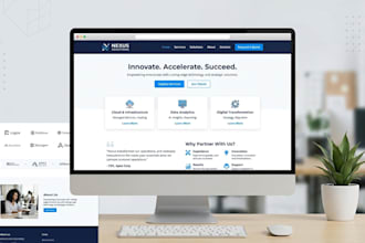 design corporate website UI UX