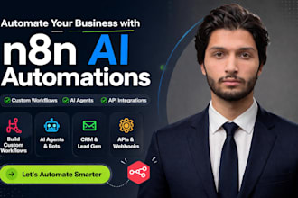 build, fix and develop smart, scalable n8n automation systems, n8n ai agents