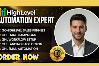 setup gohighlevel automation workflow ghl email marketing sales funnel