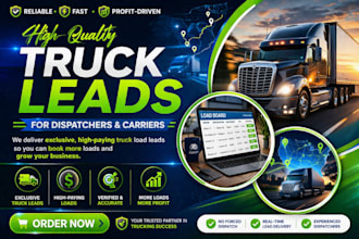 provide verified trucking leads from fmcsa carrier database
