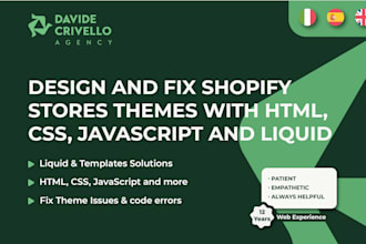 develop premium shopify theme SEO, GEO and ai oriented