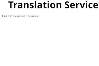 translate text and create cv resume