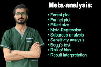 do comprehensive meta analysis of your data