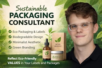 be your sustainable packaging consultant for label design