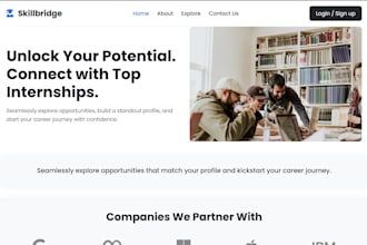 build full stack website