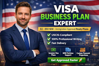 write visa business plan for e2 eb2 niw immigration approval
