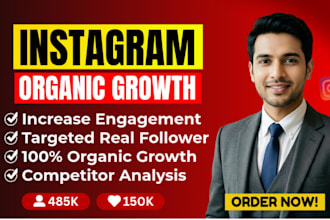 be your instagram manager for organic growth and engagement