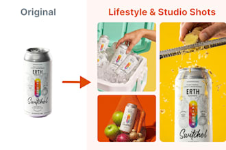 create high converting product images and ai photoshoot visuals for ecommerce