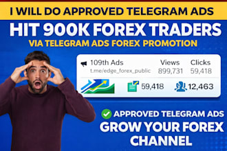 grow organic forex traders with approve telegram ads telegram promotion