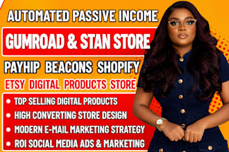 stan store, stan store marketing, stan store setup, gumroad,payhip,gumroad store