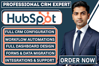setup build implements and fix hubspot workflow automation pipelines and forms