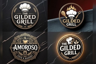 design food cafe restaurant bakery and fast food logo for you
