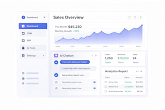 develop custom CRM, erp, hrm, ai saas or credit repair software