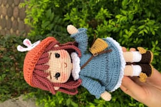 do amigurumi crochet pattern pdf video