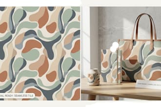 design professional seamless patterns for textiles and surface design