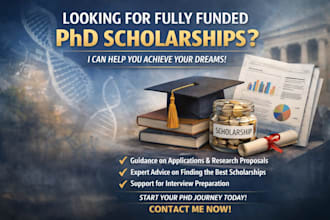 help you to get through the phd application process for whole wide world