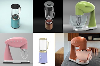 do 3d product design kitchen home appliances prototype for manufacturing