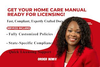 write home care policy and procedure for license and compliance documentation