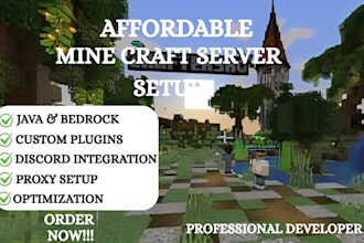 develop professional minecraft plugin or mod or data pack