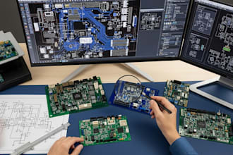 review gerber files, pcb design and schematic for manufacturing
