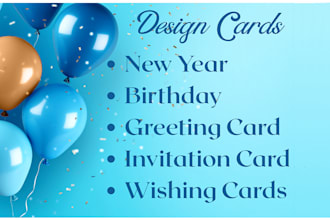 design birthday, new year, anniversary, invitation, event cards