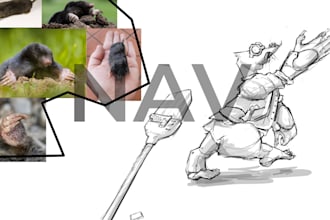 make you a simple concept art