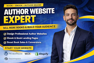 design author website book author website ebook website redesign author website