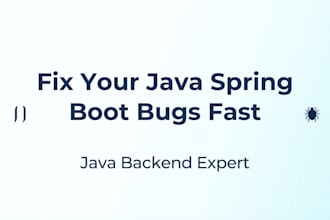 fix your java spring boot API bugs quickly