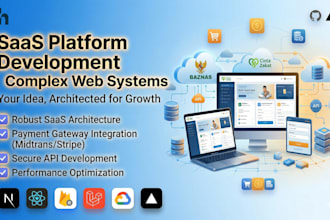 develop a custom saas or enterprise web application