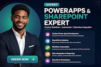 create powerapps app with sharepoint dataverse and power automate automation