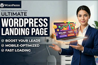 create a wordpress landing page to increase your conversion