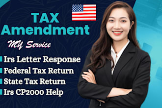 amend your federal and state tax return accurately and fast
