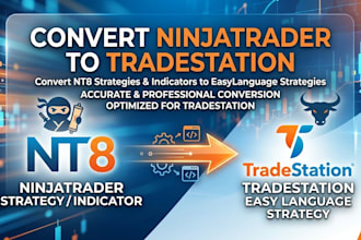 convert ninjatrader strategy or nt8 indicator to tradestation easylanguage