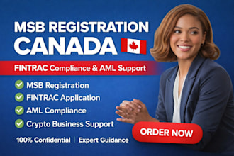 register your msb in canada with fintrac compliance