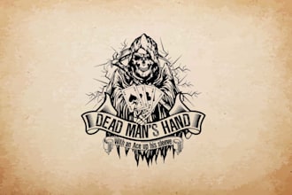 design retro vintage streetwear logo for clothing brand