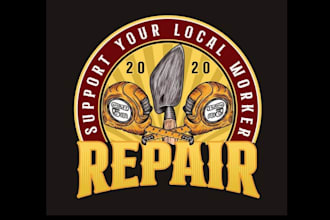 design attractive and imagination repair shop logo design for your business