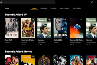 configure plex server jellyfin emby media sever automate sonarr radarr wizarr