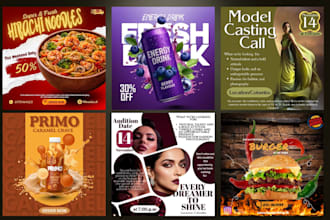 design social media posts