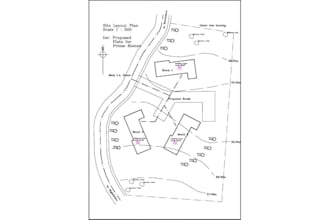 draw subdivision layout, master plan, estate layout in autocad civil 3d