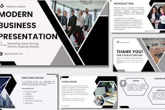 design business powerpoint presentation improve company presentation slides ppt