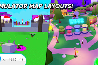develop full roblox game, scripting, map, tycoon, simulator in roblox studio