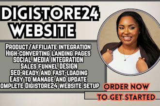 high converting digistore website digital product website sales page digistore24