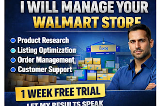manage walmart marketplace stores on dropshipping and wfs model