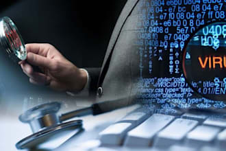 remove viruses, malware and secure your PC professionally