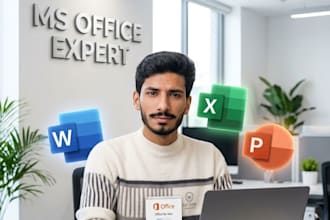 do professional microsoft word, excel, and powerpoint tasks