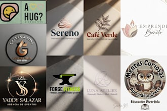 design bilingual logo and brand identity kit in english and spanish