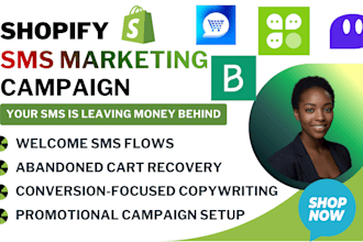 create shopify SMS marketing campaigns ysms klaviyo mailchimp txtcart postscript